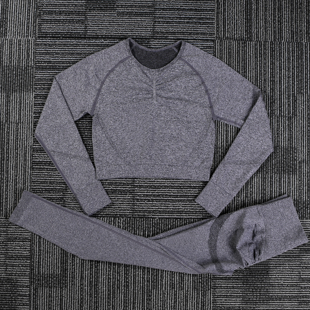 Dark Gray Long Sleeve Trousers-S