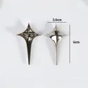 2 Silver Cross Star