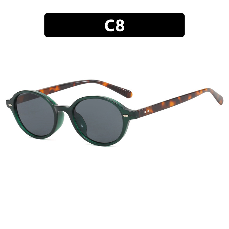 Women's Fashion Retro Literary Plain Glasses - Image 12