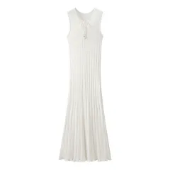 Trade Cross-border Sleeveless Deep V Lace-up Sexy Slim Vest Dress - View 1