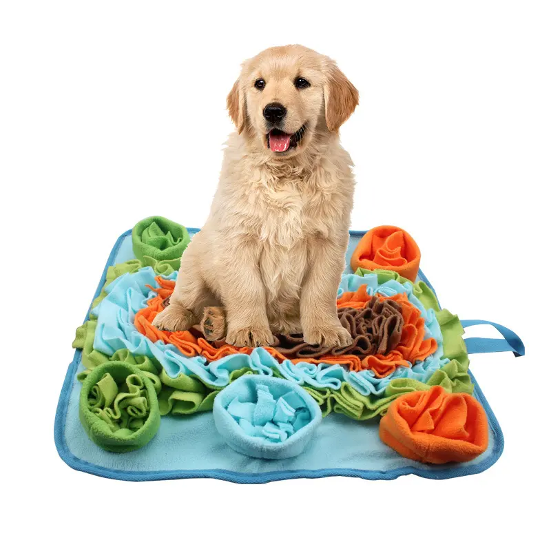 Pet Dog Sniffing Mats Can Help Expend Energy Relieve