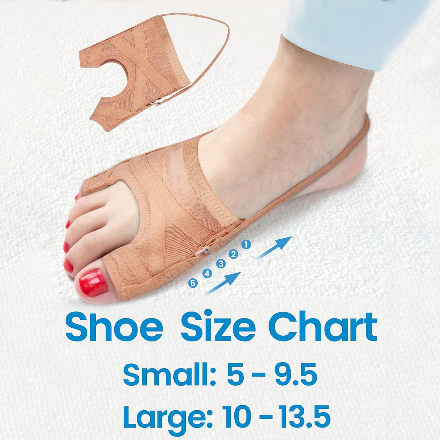 Adjustable Bunion Corrector Toe Separator - Image 1