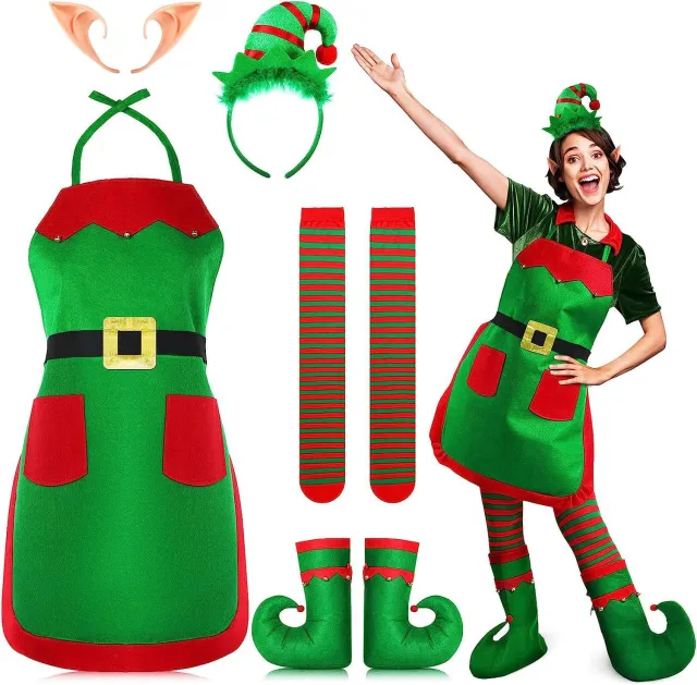 Christmas Cos Clothing Supplies Party Green 1 - Shop at LoveMi