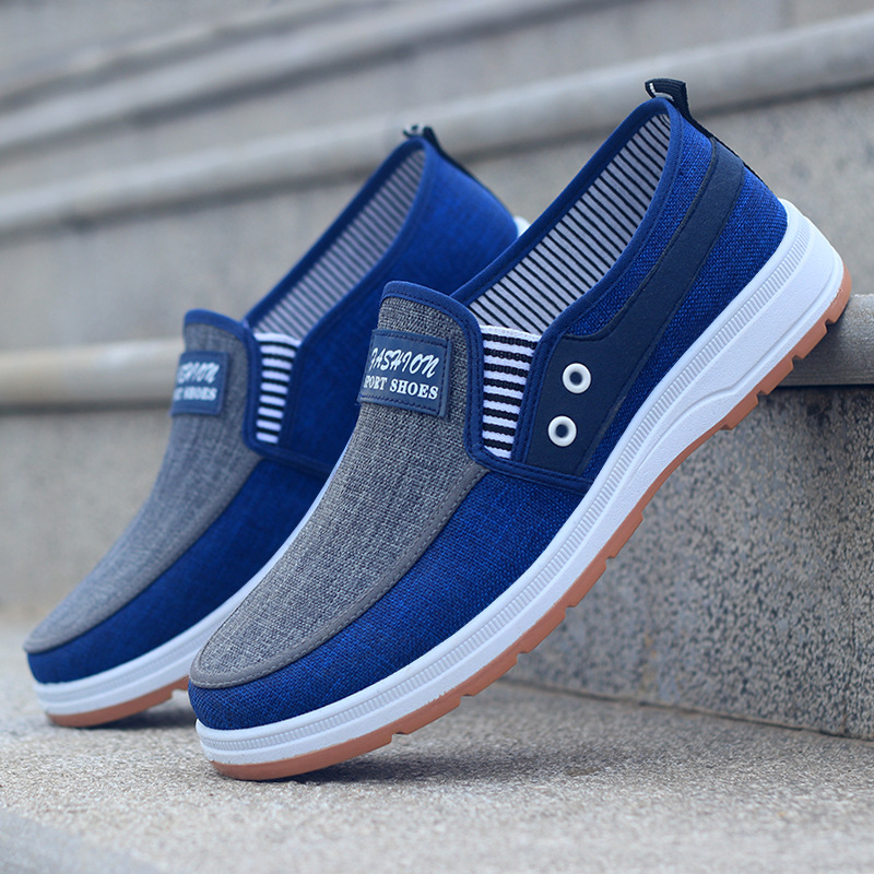 Men's Canvas Old Beijing Style Casual Shoes