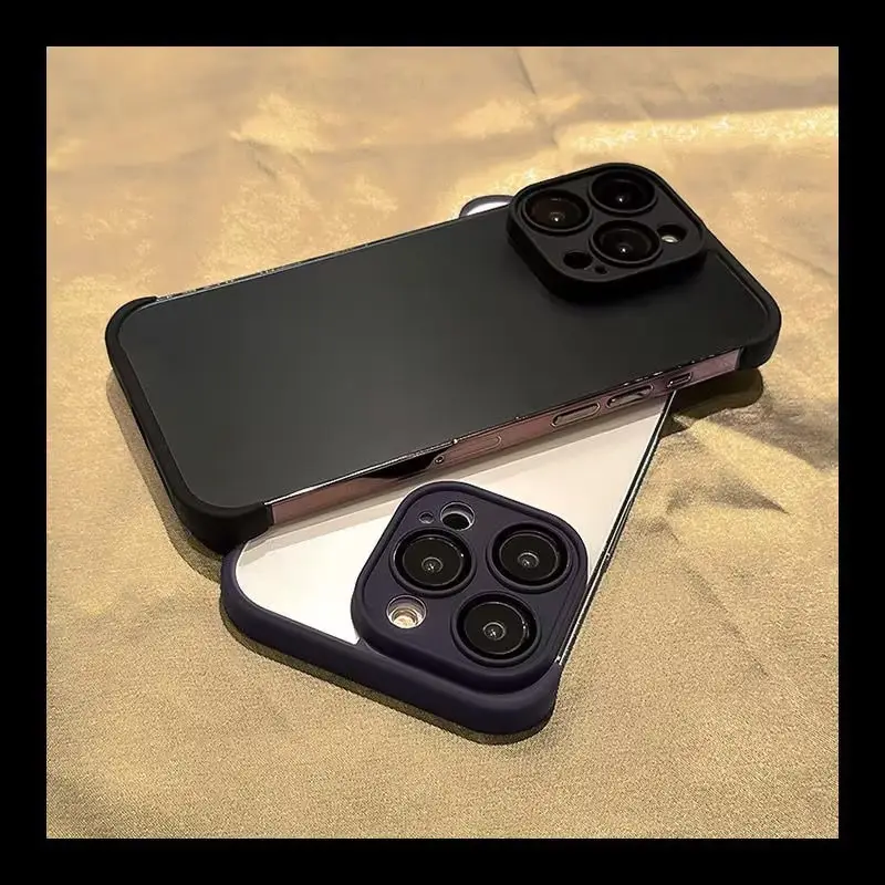 Advanced Bare Metal Corner Pad Phone Case