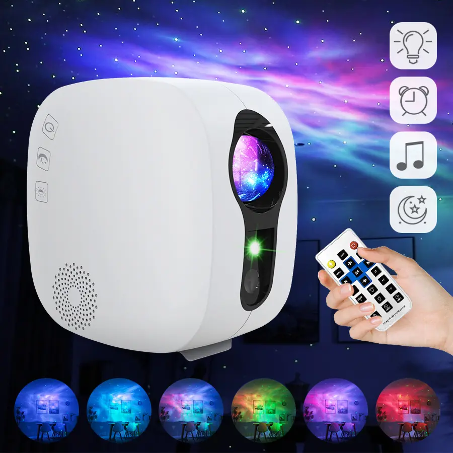 Laser Starry Sky Projection Lamp Colorful Nebula