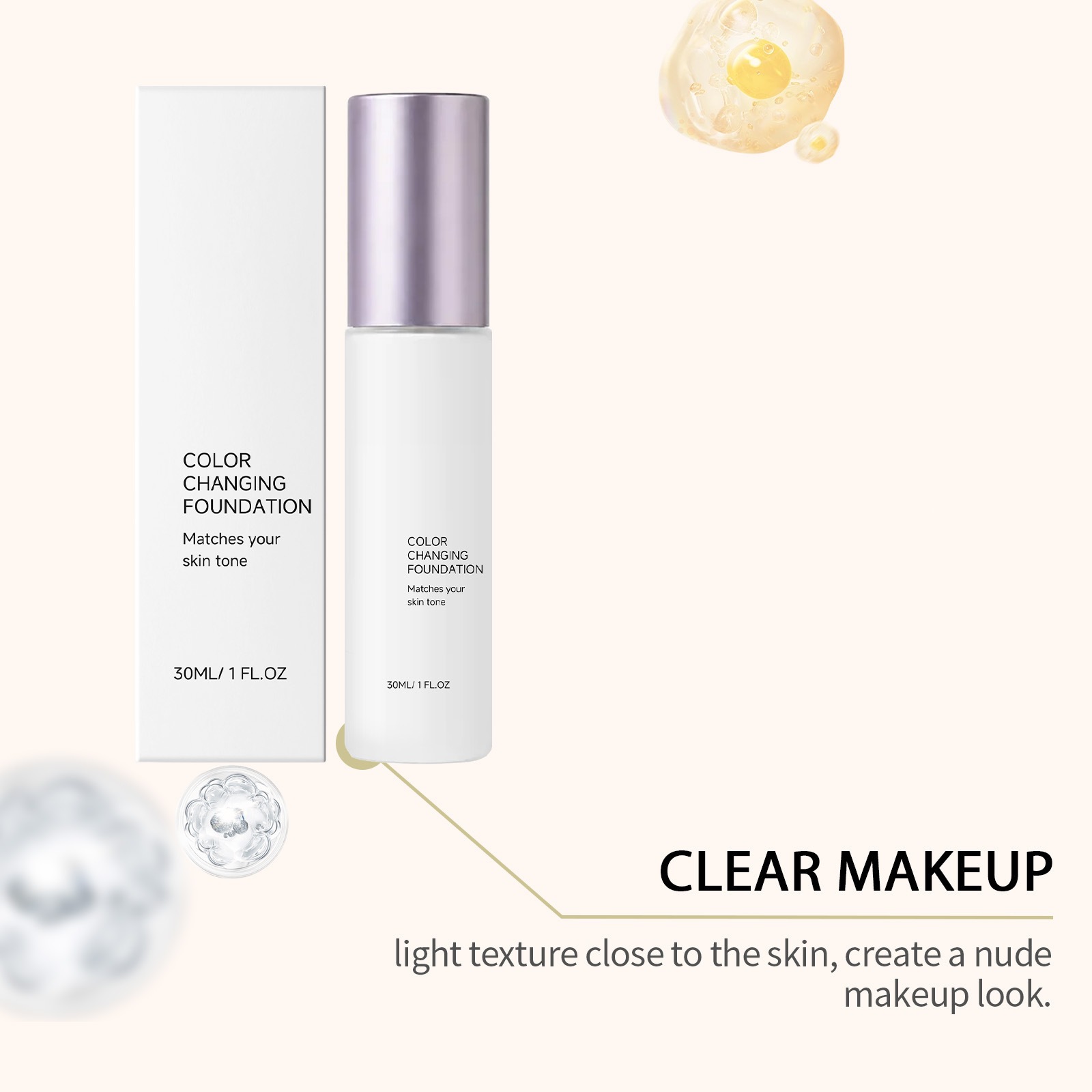 Color Changing Foundation