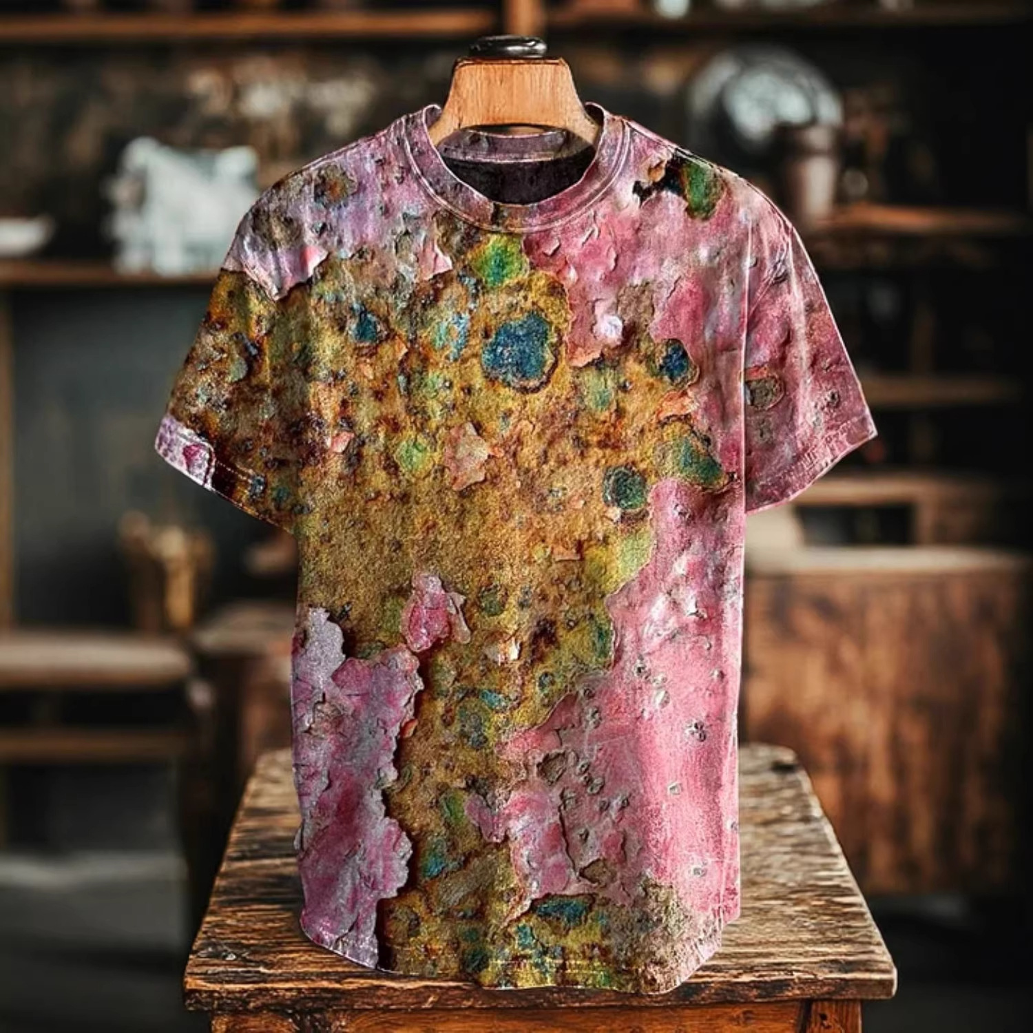 3D Digital Print Fashion Streetwear Short-Sleeve T-Shirt