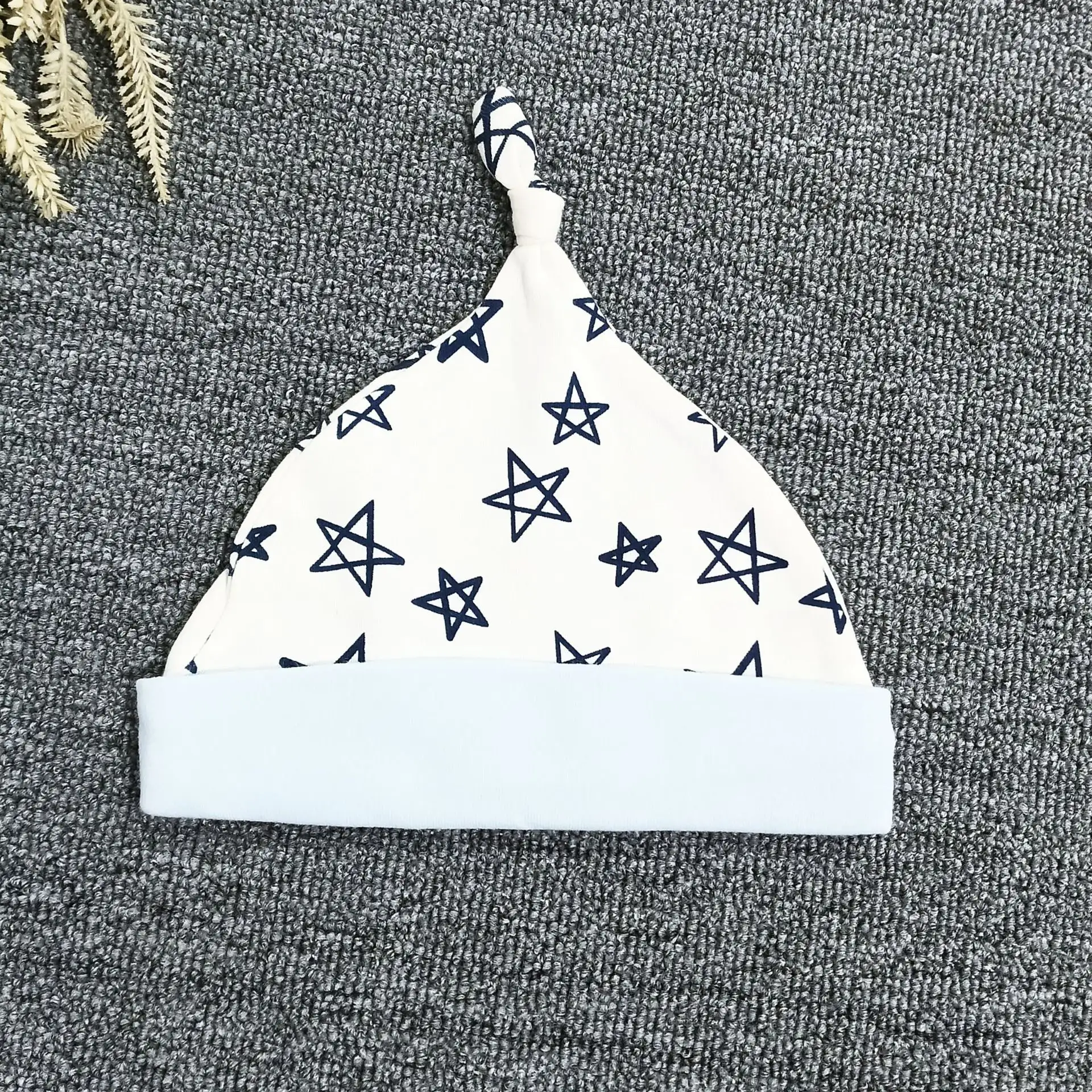 Newborn Onesie Pants,And Hat Three-piece Set