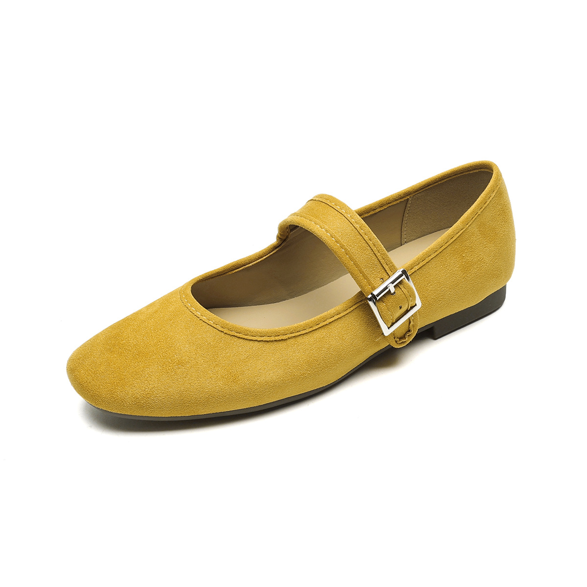Suede Slip-On Flats