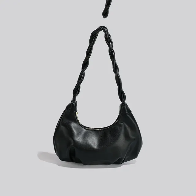 Clouds Underarm Bag Niche Design Bag Black - Shop at LoveMi