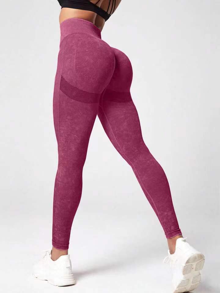 Title 1, Pantalon de yoga taille haute sans couture, eff...