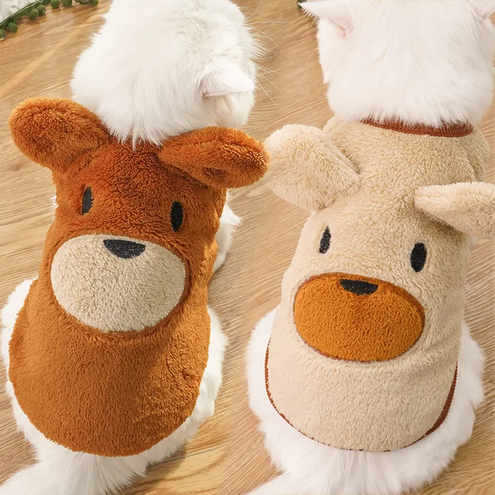 Fleece-lined Warm Pet Dog Clothes
