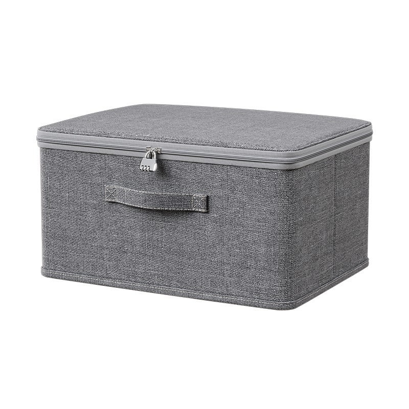 Foldable Storage Box With A Combination Lock 3