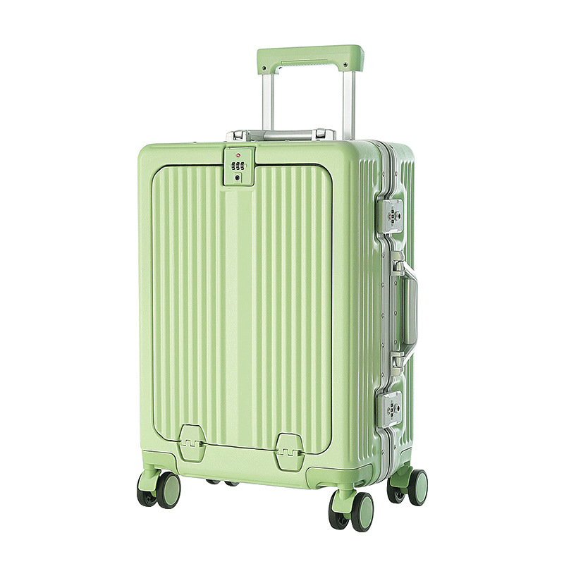 Solid-color Multi-functional Boarding Suitcasetravel Suitcase
