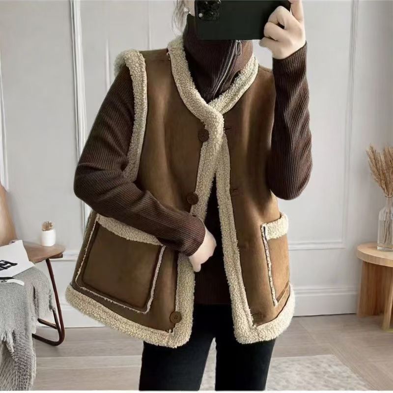 Cashmere Sleeveless Vest for Women - All-Match Fashion Cashmere Sleeveless Vest for Women - All-Match Fashion
