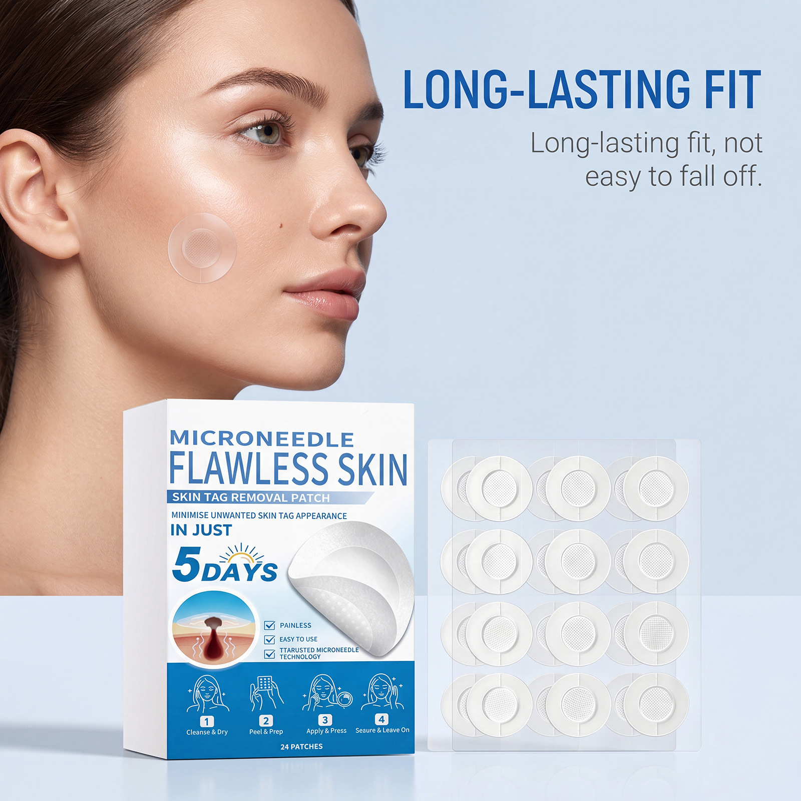 Lightweight Invisible Breathable, And Well-fitting Pimple Patches — foto 5
