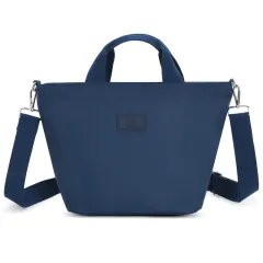 Nylon Large-capacity High-grade Waterproof Simple Shoulder Bag - Blue - View 1