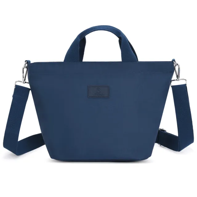 Nylon Large capacity High grade Waterproof Simple Shoulder Bag Blue - Shop at LoveMi