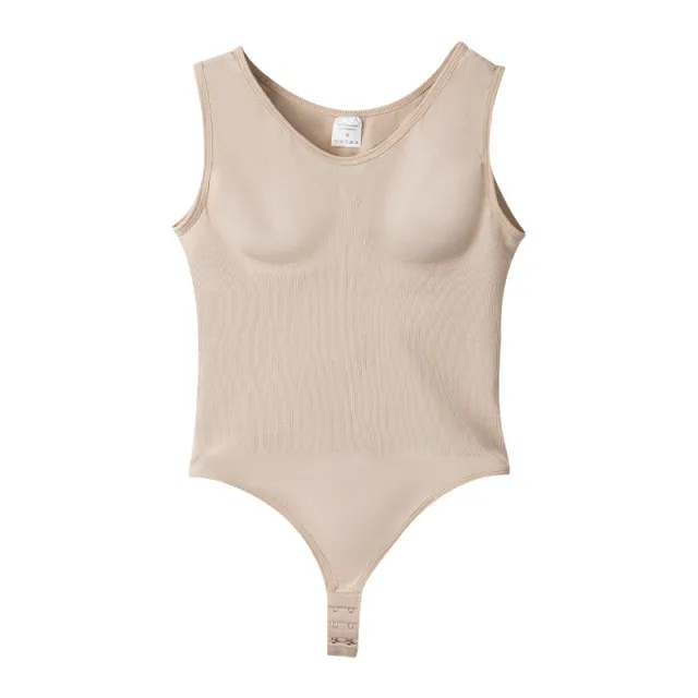 Seamless Plus Size One piece Corset Women Skin Color Xxl - Shop at LoveMi