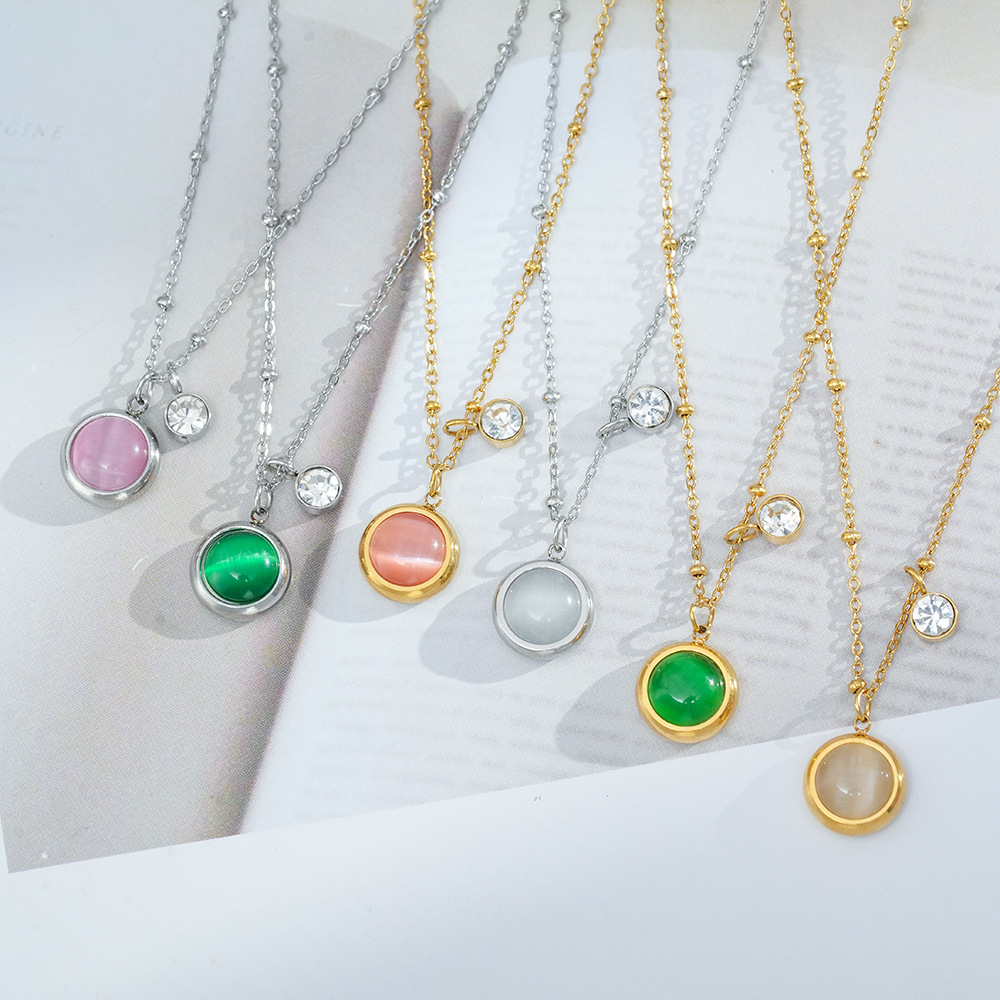 Fashionable And Elegant Cat-eye Necklace For Women