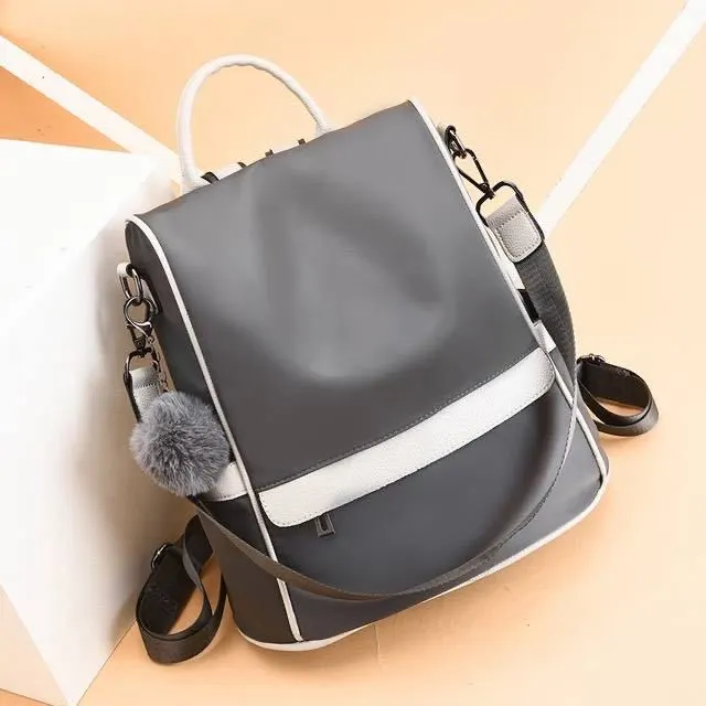 Fashion Travel Dual use Single shoulder Bag Women Gray - Shop at LoveMi