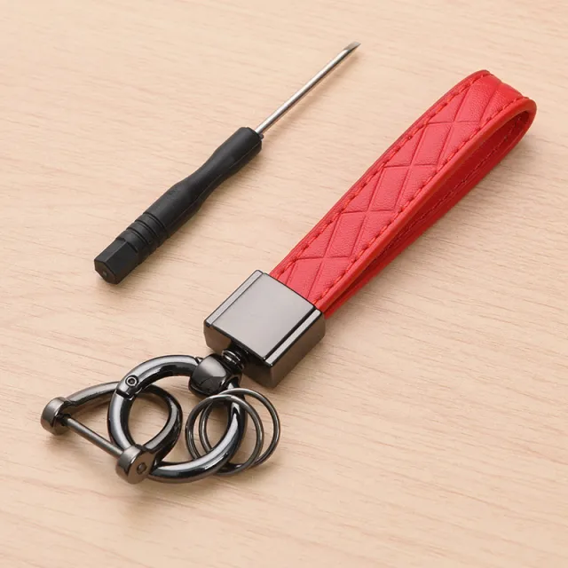 Car Key Ring Lanyard Couple Key Chain Ring Gun Red - Shop at LoveMi