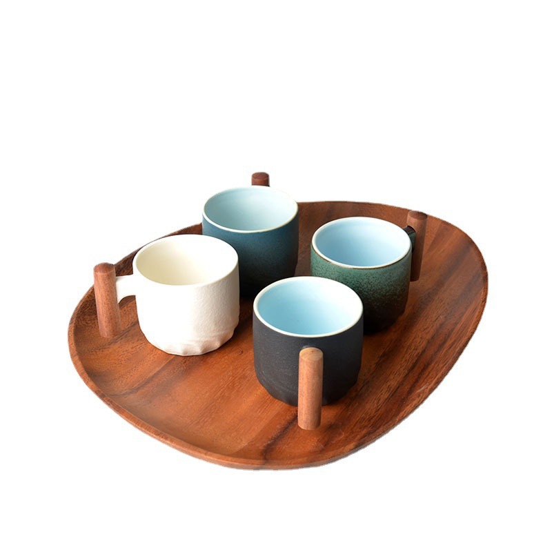 Household Coffee Cup Kung Fu Tea Set 6