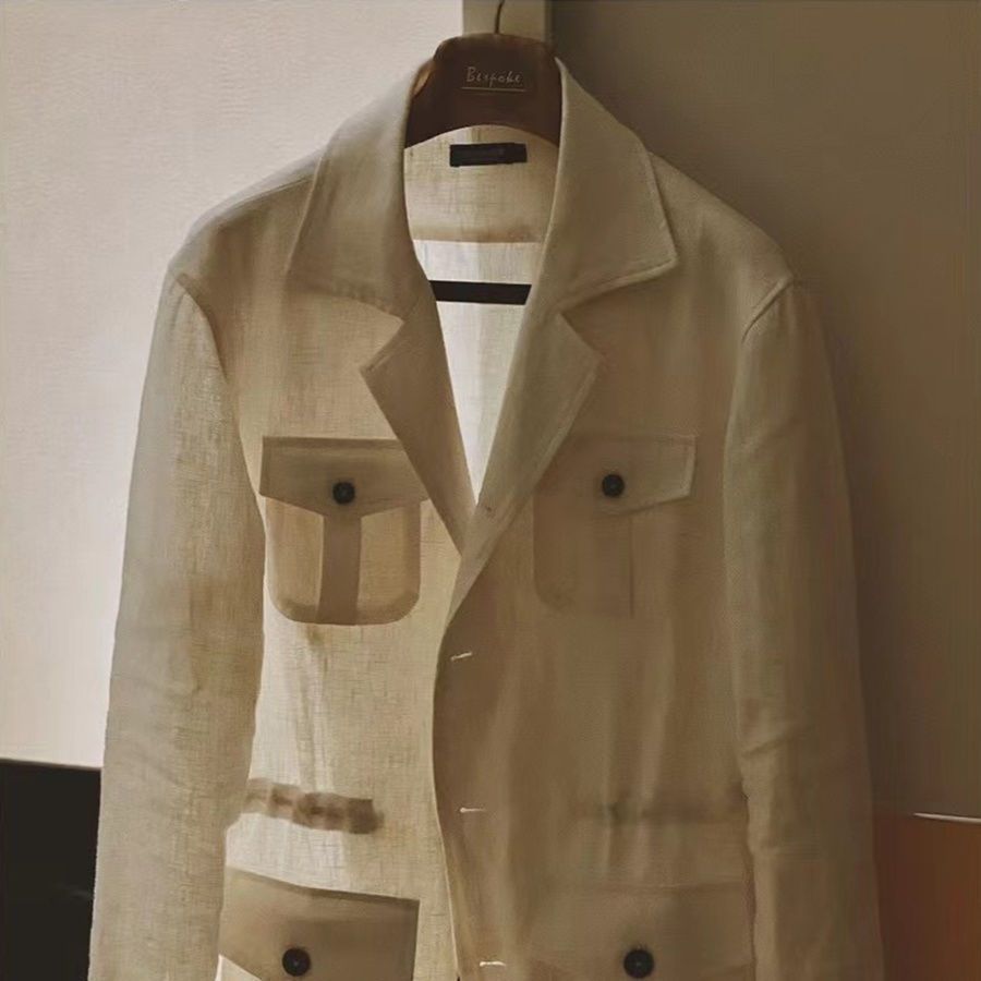 Retro Hunting Jacket New Springsummer Casual Style