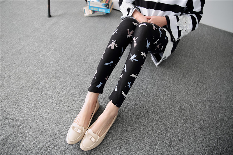 Title 5, Groothandel elastische leggings met Spring Graf...