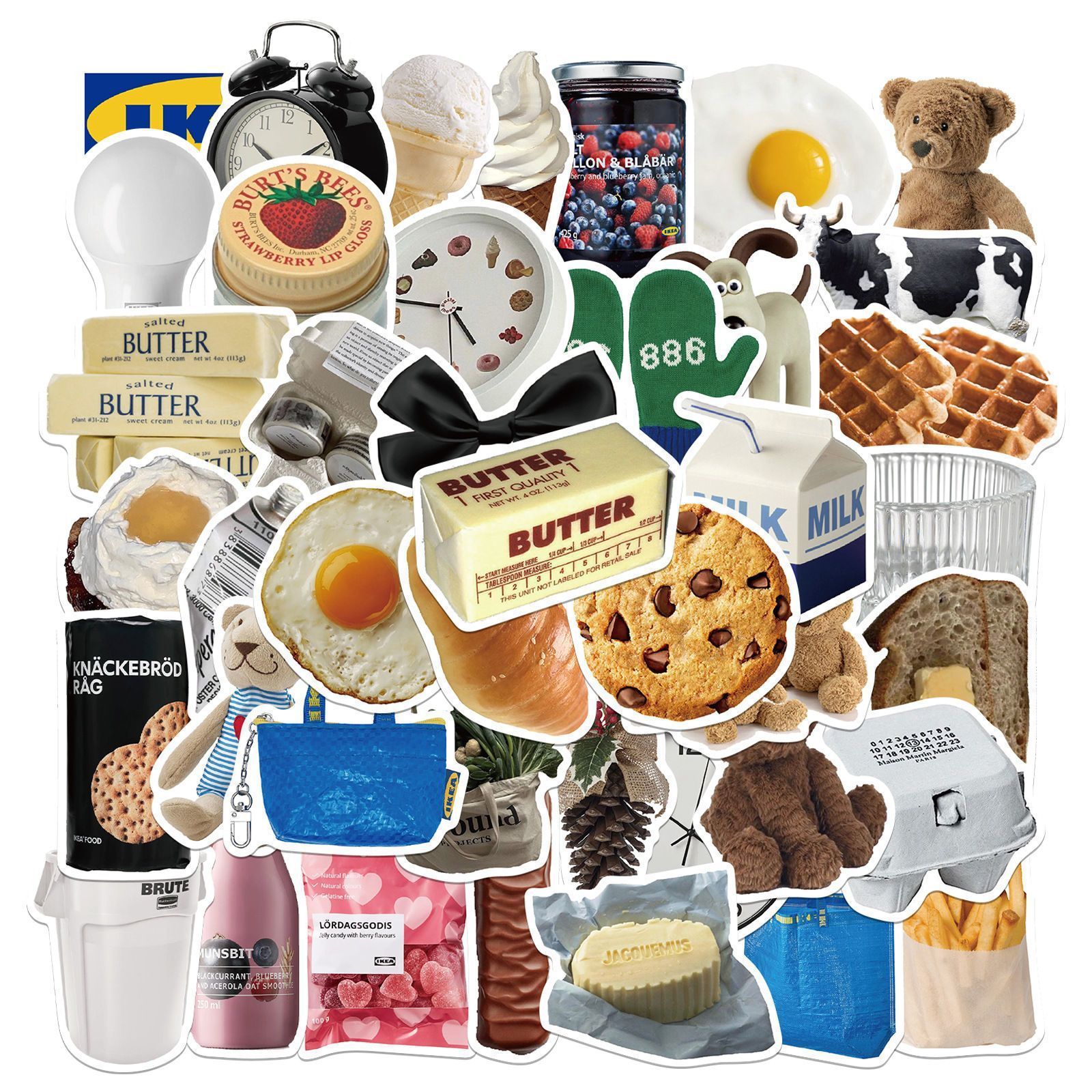 50 Decorative Stickers