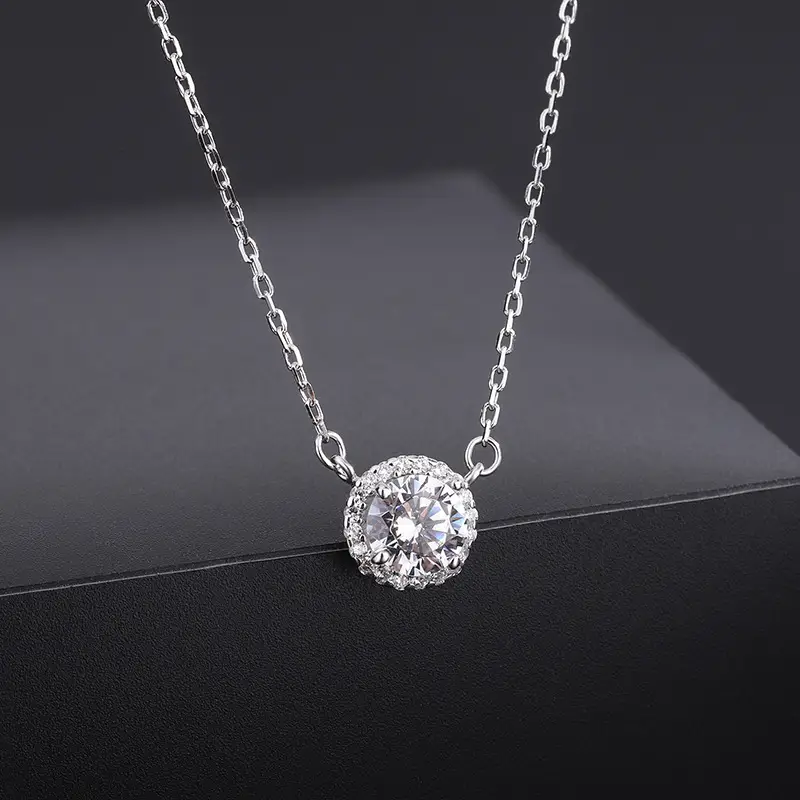 Women's Europe And America Cross Border Round Pendant Necklace