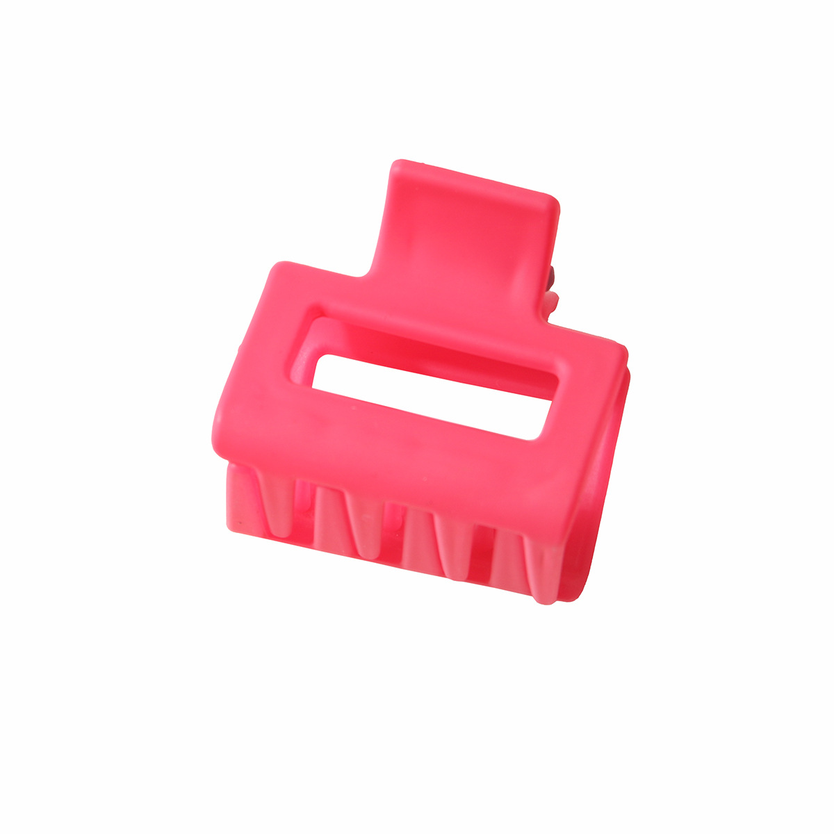 4cm Square Rose Red