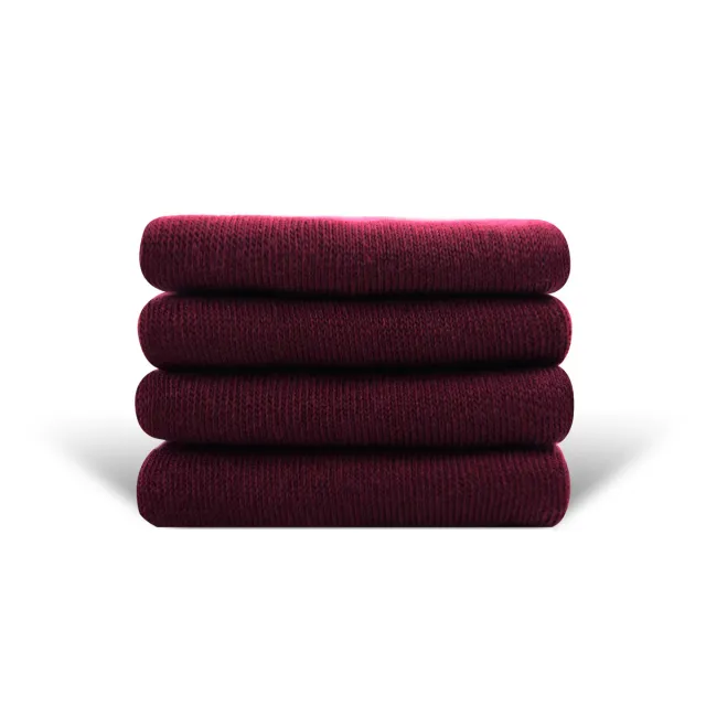 Solid Color High elastic Mid calf Boneless Macaron Colored Cotton Socks Sauce Purple - Shop at LoveMi