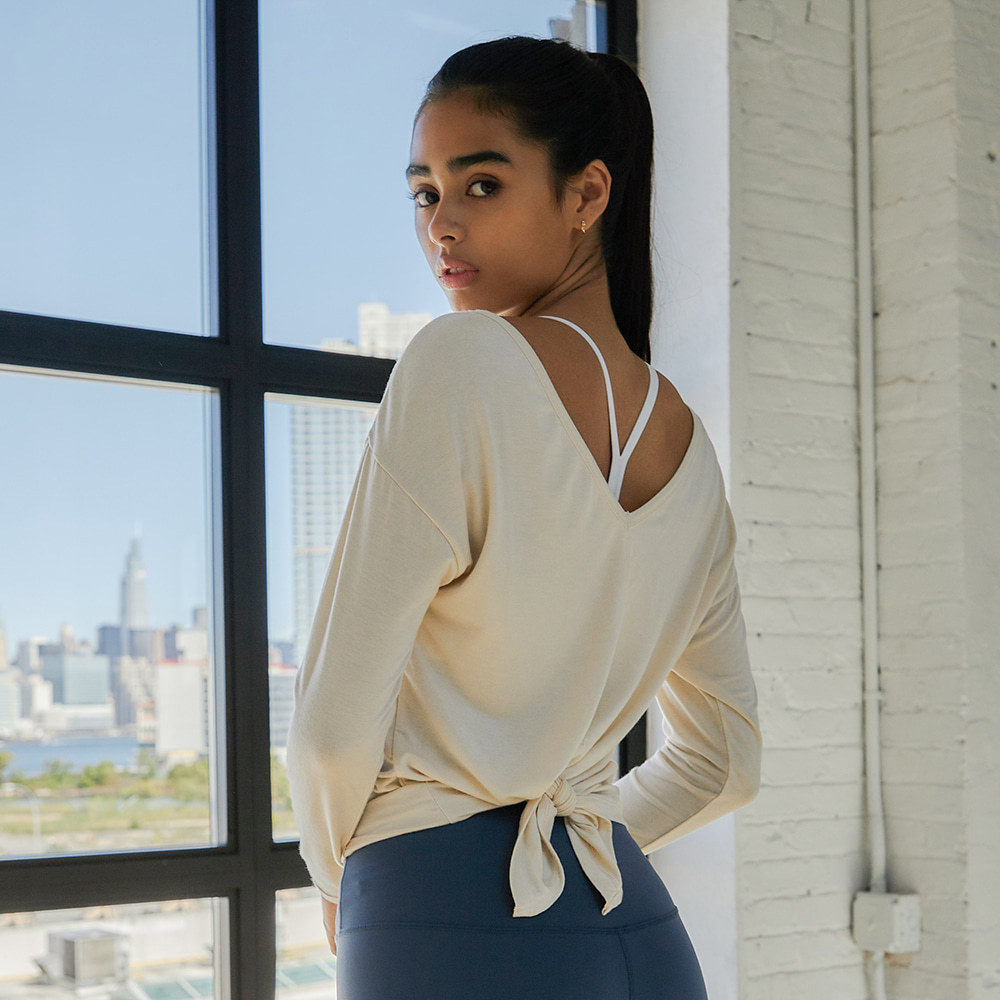 Sweat-wicking Two-way Wear Dance Workout Clothes