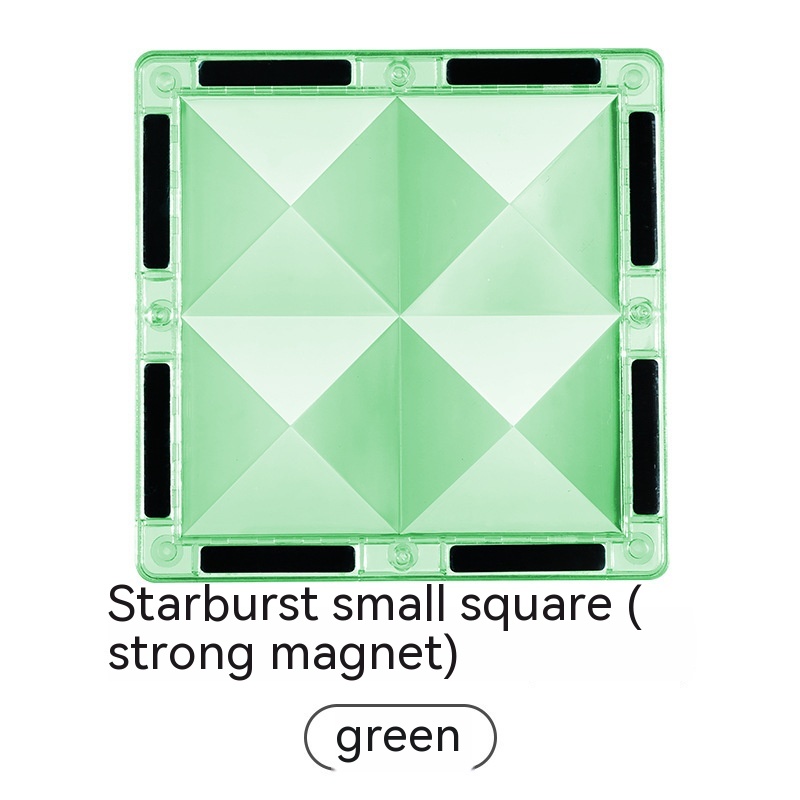 Asterism Small Square Green