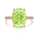Rose Gold Apple Green