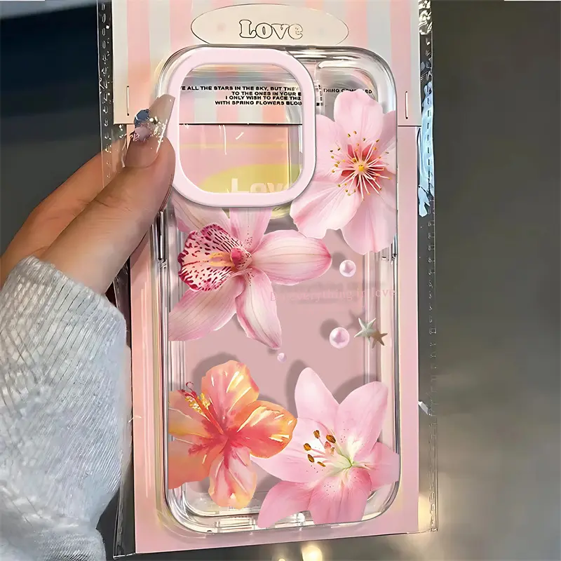 Lily Flower Non Slip Drop Proof Phone
