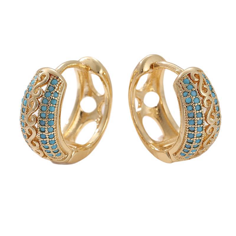 Womens Unique Designer Butterfly Sequin Earrings