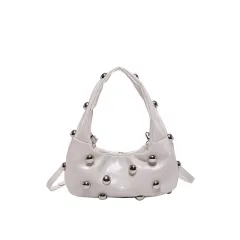 Special-interest Design Western Style Underarm Bag For Women - White - View 1