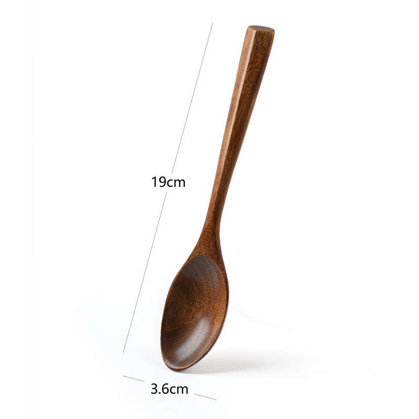 ★Nanmu Triangle Handle Spoon