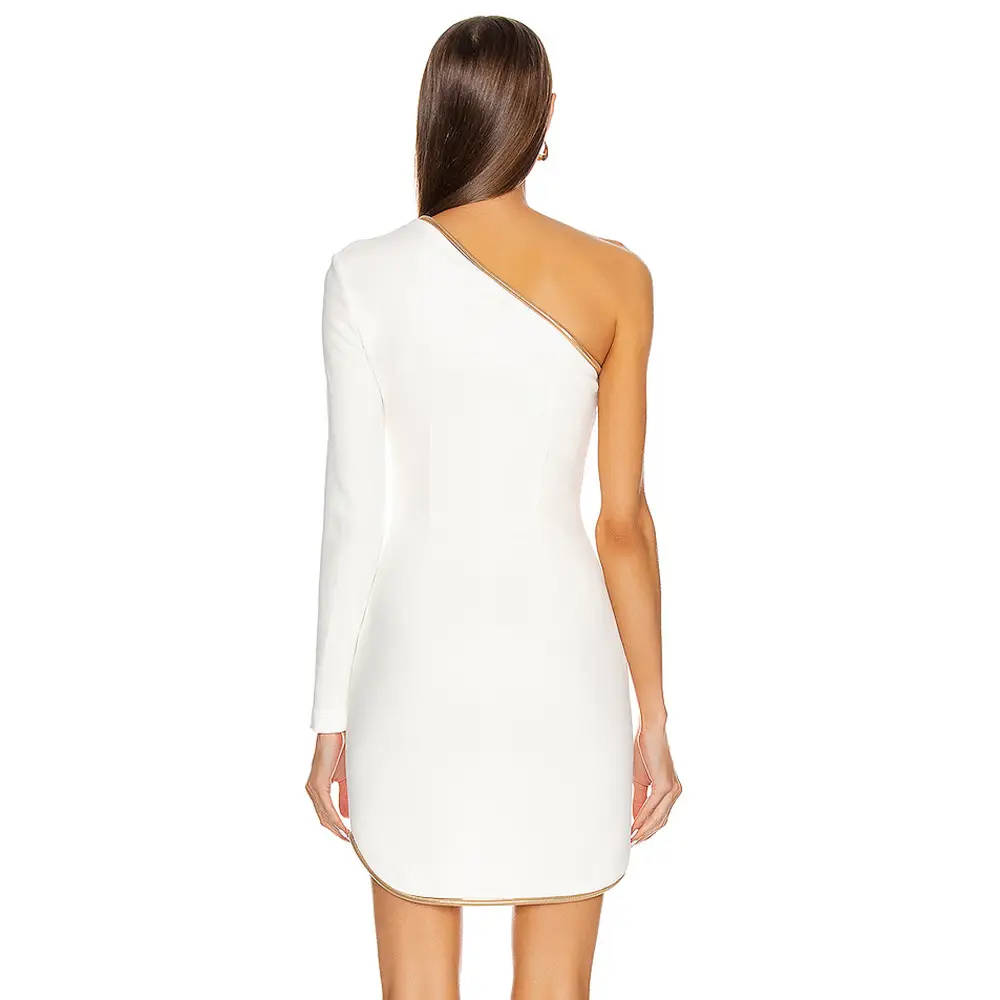 Women's Minimalist Backless Slim Fitting Bandage Dress