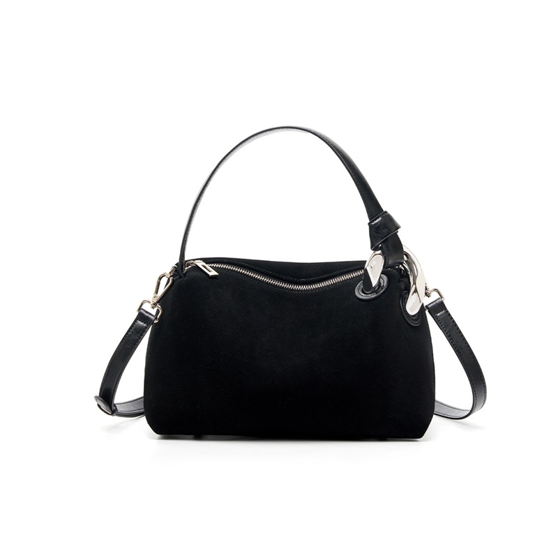 Womens Large-Capacity Commuter Leather Tote Bag