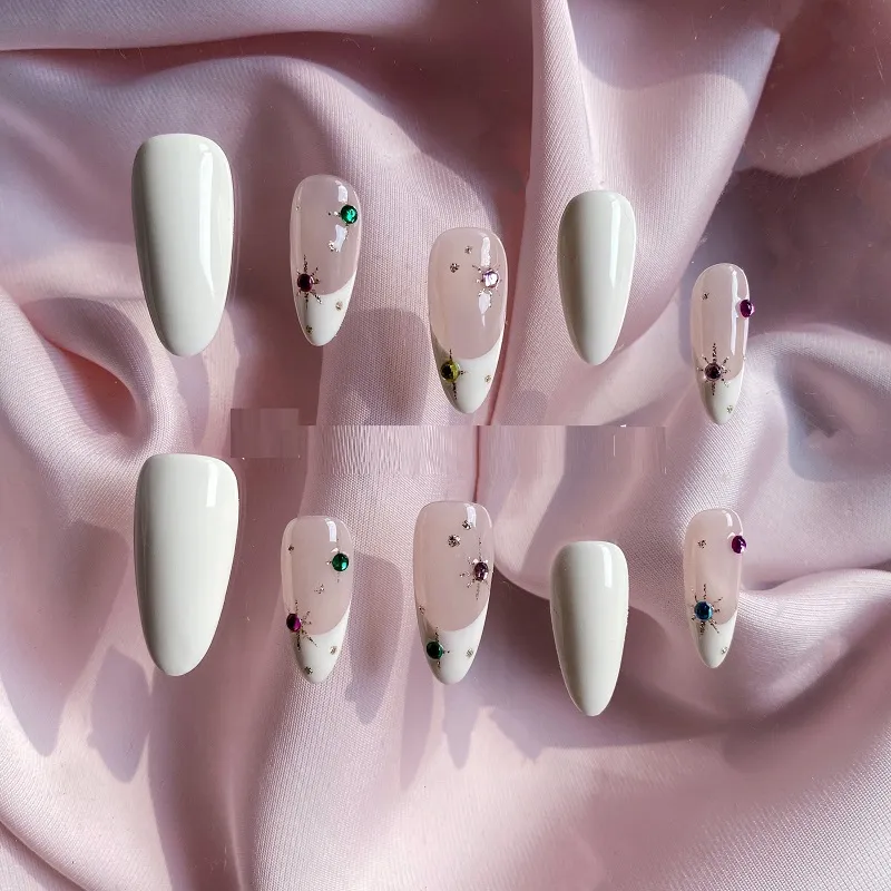 Advanced Almond French Finished Manicure