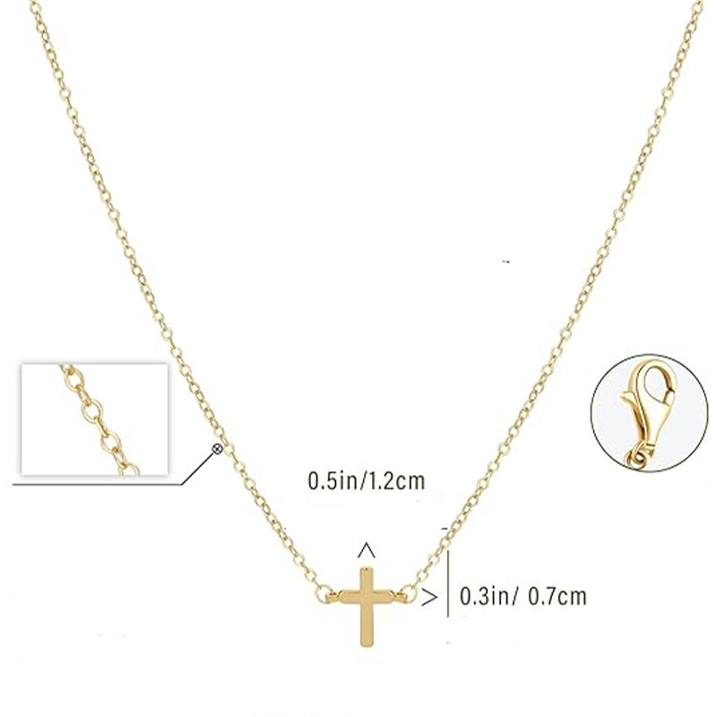 Fashion Personality Cross Women's Necklace