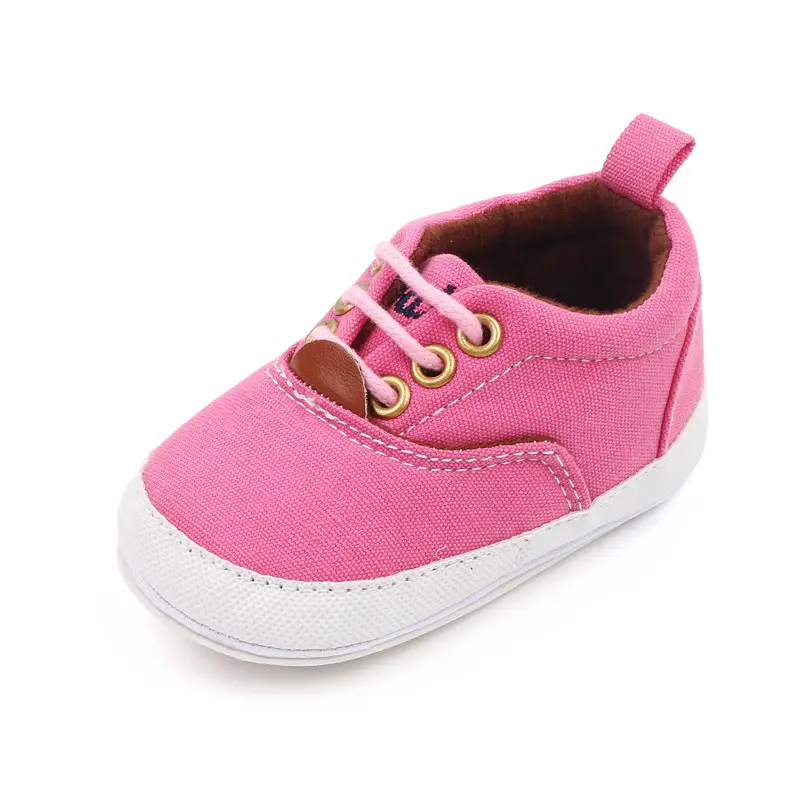 Children's Soft Rubber Sole Canvas Shoes