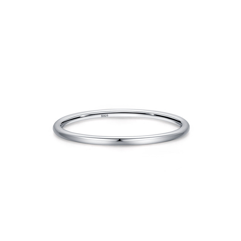 Minimalistic Personalized Simple Bracelet Ring For Women