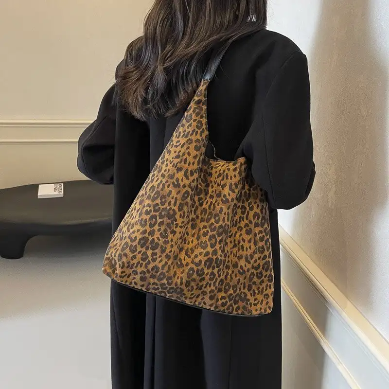 New Contrast Color Mother Bag Lazy Underarm Bag