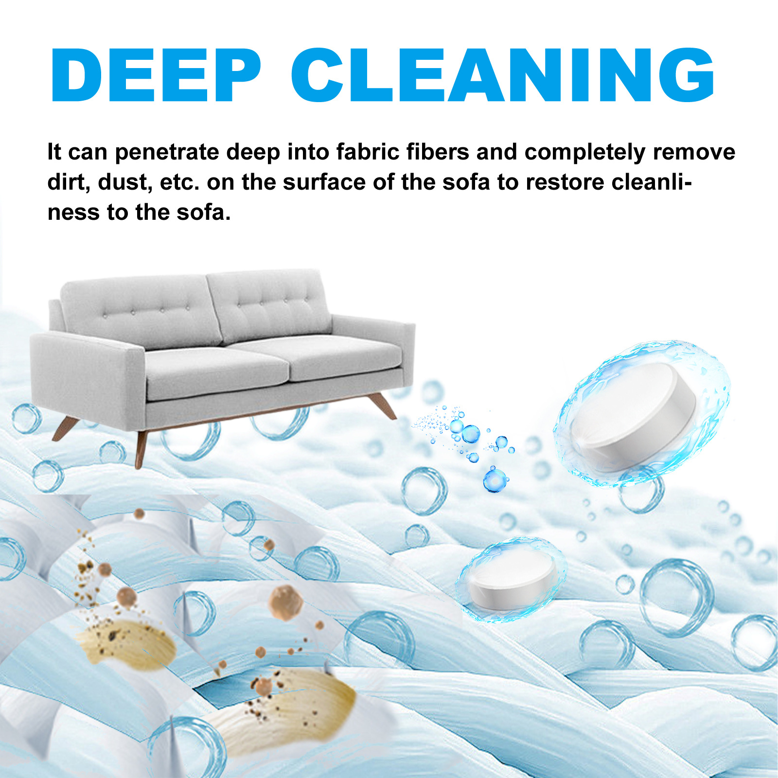 Title 2, Fabric Sofa Cleaning Plate Deep Cleansing