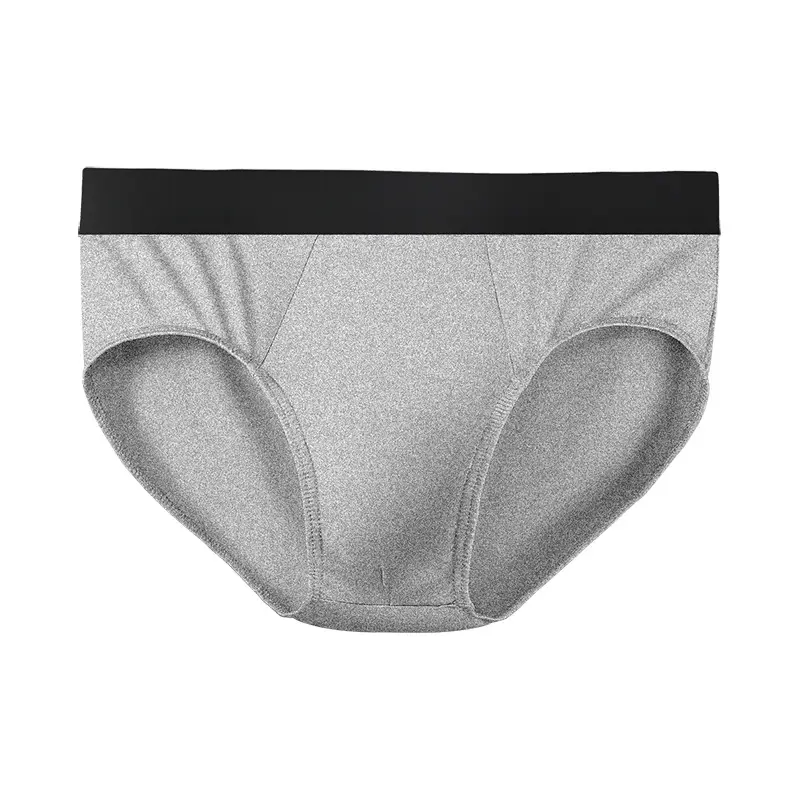 European And American-style Ice-silk, Plus-size, Thin, Solid-color, Breathable Mens Underwear